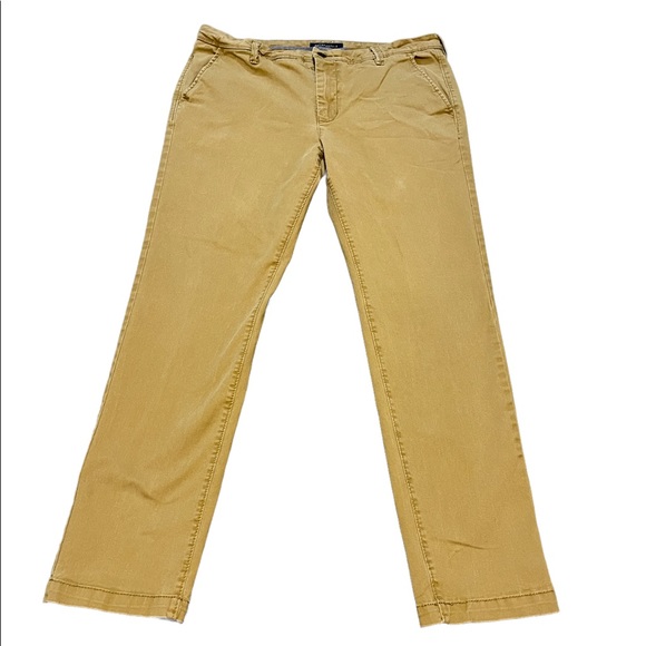 Aeropostale | Pants | Aeropostale Khaki Skinny Chino Uniform Pants 36x32 |  Poshmark